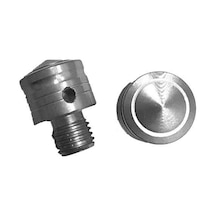 Universal 10 Mm Gümüş Vida Tapası - Ayna Delik Tıkacı - Ayna Vidası