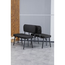 Mygusi Mutfak 2 Bench Siyah