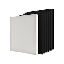 115115 Yedek Filtreler Winix Plasmawave Hava Temizleyici C535 5300 5300-2 5500 5500-2 6300 6300-2 P300 Am90 9000 5000 5000b C909 98000 İçin Uyumlu, 1 Gerçek Hee Pa Filtre + 6 Karbon Ön Filtre Altın - Çok Renkli