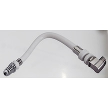 Yapıtaşı Yt124 Asma Klozet Taharet Çubuğu Dirsekli Baglantı 90mm Krom