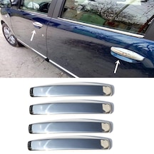 Dacia Lodgy 2012 Üzeri Krom Kapı Kolu 4 Kapı P.çelik