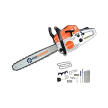 Prohummer Ph012 2.8 Hp 52cc Benzinli Ağaç Motoru Testeresi Turuncu Beyaz