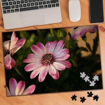 Pembe Çiçek - Peyzaj 240 Parça Puzzle Yapboz-3442752