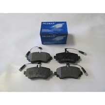 Mercedes Vaneo 03/06 Ön Fren Balatası 4 Kablolu Disk 116.5x57x18.5 Bramax - Fren Ve Ekipmanları