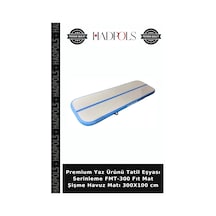 Premium Yaz Ürünü Tatil Eşyası Serinleme Fmt-300 Fıt Mat Şişme Havuz Matı 300x100 Cm Çok Renkli