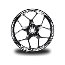 Beyaz Yamaha Yzf R25 Takım Jant Sticker Etiket