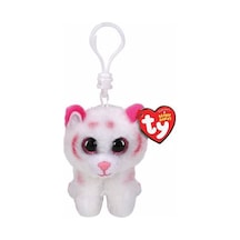 TY Tabor Pembe / Beyaz Kaplan Anahtarlık