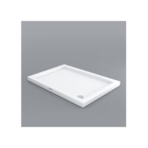 70 180 Dikdörtgen H:7 Flat Duş Teknesi Beyaz