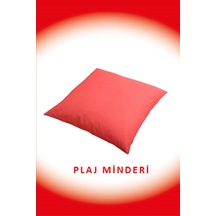 Dekosoy Plaj Minderi 100cmx100cm Kırmızı