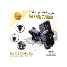 Ch-126 Kademeli Vantuzlu Klipsi Araç İçi Telefon Tutucu 857866