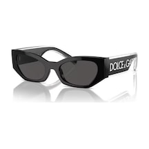 Dolce Gabbana Kids Dx6003 501 87 48 Kız Güneş Gözlüğü Siyah