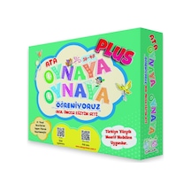 Oynaya Oynaya Öğreniyoruz Plus Eğitim Seti