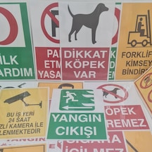 Jetyazdır Uyarı Levhaları '' Atatürk 3 '' A4 Pvc 30 21 Cm