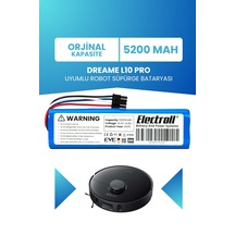 Dreame L10 Pro Uyumlu Batarya 5200mah