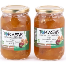Tokasya Doğal Cevizli Elma Reçeli Kavanoz 2 x 420 G