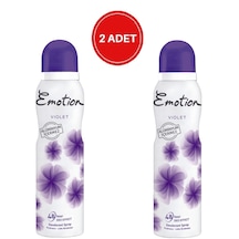 Emotion Violet Kadın Sprey Deodorant 150 ML x 2