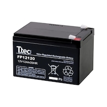 Ttec 12V 12Ah Bakımsız Kuru - Akü