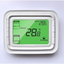 Ankatek Ve Termostat T6861 Springsun Sıcaklık Regülatörü Oda Lcd Kontrol Fan Dijital 9p 4k 2k/12p - Ji