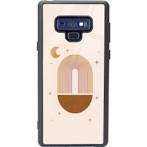 Samsung Uyumlu Note 9 Nude Art Night Tasarımlı Glossy Telefon Kılıfı Çok Renkli
