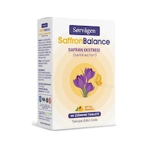 Sorvagen Saffronbalance Safran 30 Çiğneme Tableti
