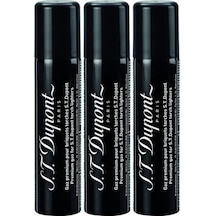S.T. Dupont Gaz Siyah Defi Extreme X-tend 90ml 3 Adet