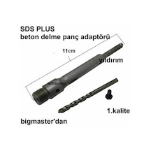 Beton Panç Duvar Delme Adaptörü 11lik Küçük