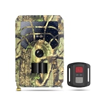 24mp 1296p Wifi Av Ve Yaban Hayatı Kamerası Hareket Algılamalı, Kızılötesi Gece Görüşü, Su Geçirmez Açık Hava İzleme Cihazı Kamuflaj Çok Renkli Çok Renkli