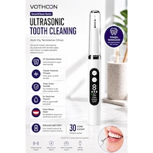 Ultrasonik Diş Temizleme Cihazı 5 Modlu Akıllı Diş Tartarı Ve Plak Temizleyici