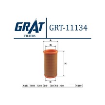 GRAT 11134 HAVA FİLTRESİ R19 MEGANE I 96- SCENIC 1.9 TDI 1.9 TD