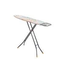 Quickpress Pratik Sağlam Metal Yapılı Isıya Dayanıklı Özel Kumaşlı Ütü Masası Desenli