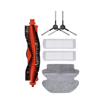 Viomi Se Robot Vacuum Cleaner V-rvclm21a Uyumlu 7'li Parça Seti Ana Yan Fırça Filtre Mop Bez