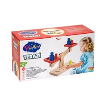 Playwood Ahşap Terazi Eğitici Çocuk Oyuncak Monbtessori