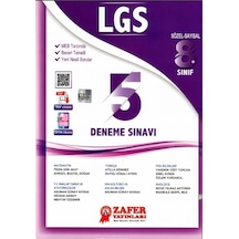 8.Sınıf LGS 5'li Deneme- Zafer Yayınları
