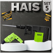 Hais JL6001 Darbesiz Matkap + Z1G-ZT-1500 Kırıcı Matkap Set 5
