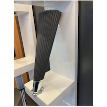 Suit Sert Plastik Ayak 23 Cm Füme+krom Renk Koltuk Ayağı Tv Ünite Modern Mobilya Dolap Komidin
