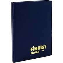 Dilman Fihrist 12 Li 17X24