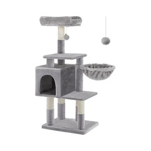 Tr Pct52w 110 Cm Kedi Ağacı, Açık Gri