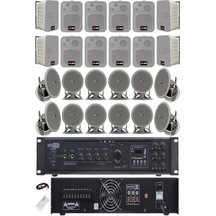 Lastvoice Double Paket-7 Anfili Duvar Ve Tavan Hoparlör Seti