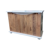 Kanki Pet Mdf Kp1004025ac Flex Atlantik Çam Kapaklı Akvaryum Sehpası 100 x 40 x 69 CM