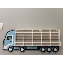 Hot Wheels Tır Temalı Duvar Standı Siyah, Kırmızı, Beyaz