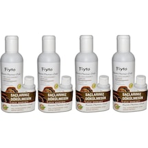 Fiyto Doğal Reishi Özlü Bitkisel Şampuan 4 x 500 ML +Saç Bakım Serumu 4 x 75 ML