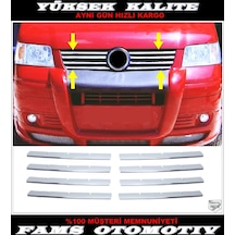Famsotomotiv Vw T5 Transporter Krom Ön Panjur 8 Prç. 2003-2010 P.Çelik