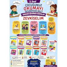 3. Sınıflara Özel Okumayı Sevdiren Hikaye Seti 10'lu Maskot Çocuk