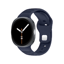 Samsung Galaxy Watch 9/8 40mm/44mm Ve Watch 8 Classic 46mm İle Uyumlu Konforlu Ve Yumuşak Rugged Silikon Kordon Çok Renkli
