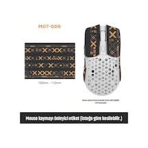 Mouse Tape Kaydırmaz Etiket Kesilebilir Yapışkanlı Mouse Kayma Önleyici Bant 150 110 Mm Mgt-006