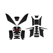 Honda Forza 750 Uyumlu Tank Pad Set 004 Standart