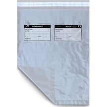 Cepsiz Gri Poşeti 35X45+5 Cm - 100 Adet