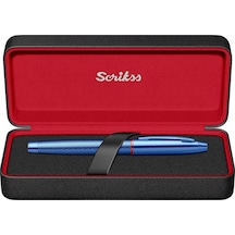 Scrikss Roller Kalem Metalik Mavi 35 Çok Renkli