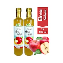 Elma Sirkesi 500 Ml 2'li Paket - Organik Doğal Fermantasyon