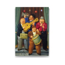 Ayrex Botero - The Orchestra Tablosu - 70x100cm